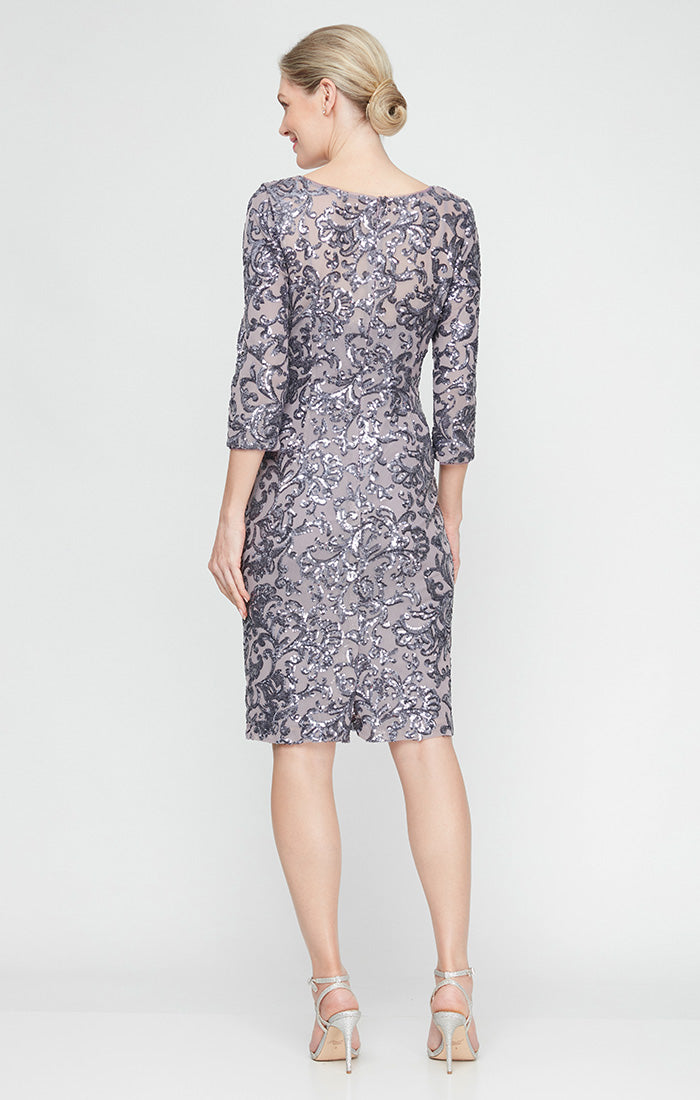 Cocktail Dresses Short Cocktail Mini Dress Icy Orchid