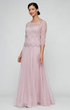Mother of the Bride Dresses Long Formal Beaded Mother of the Bride Dress Wisteria