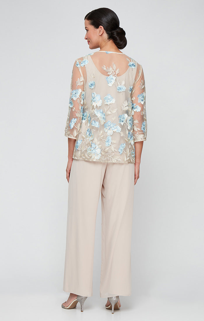 Top Twinset Formal Closure Jacket Top Taupe Multi