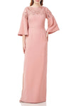 Mother of the Bride Dresses Long Slit Side Mother of the Bride Dress ROSE CLOUD