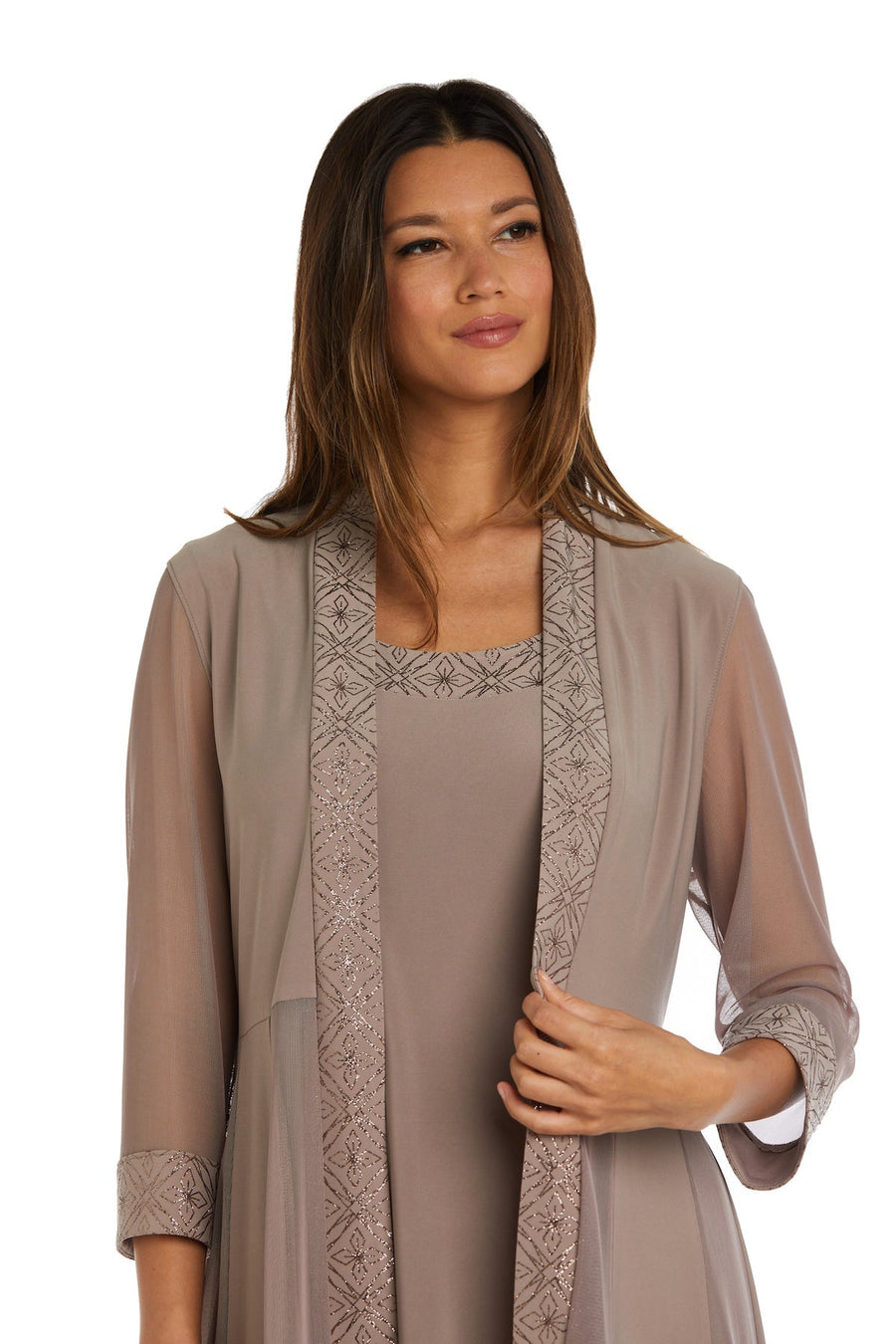 Mother of the Bride Dresses Short Mother of the Bride Dress Taupe