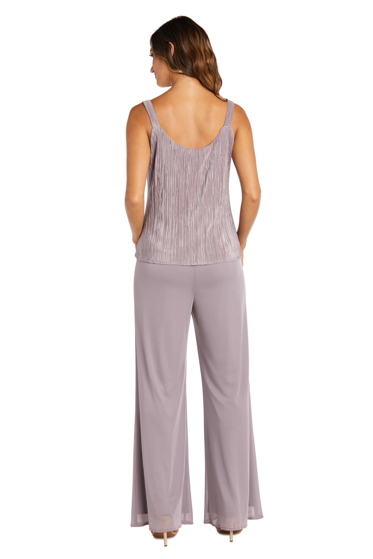 Pant Suit Long Pantsuit  Mauve