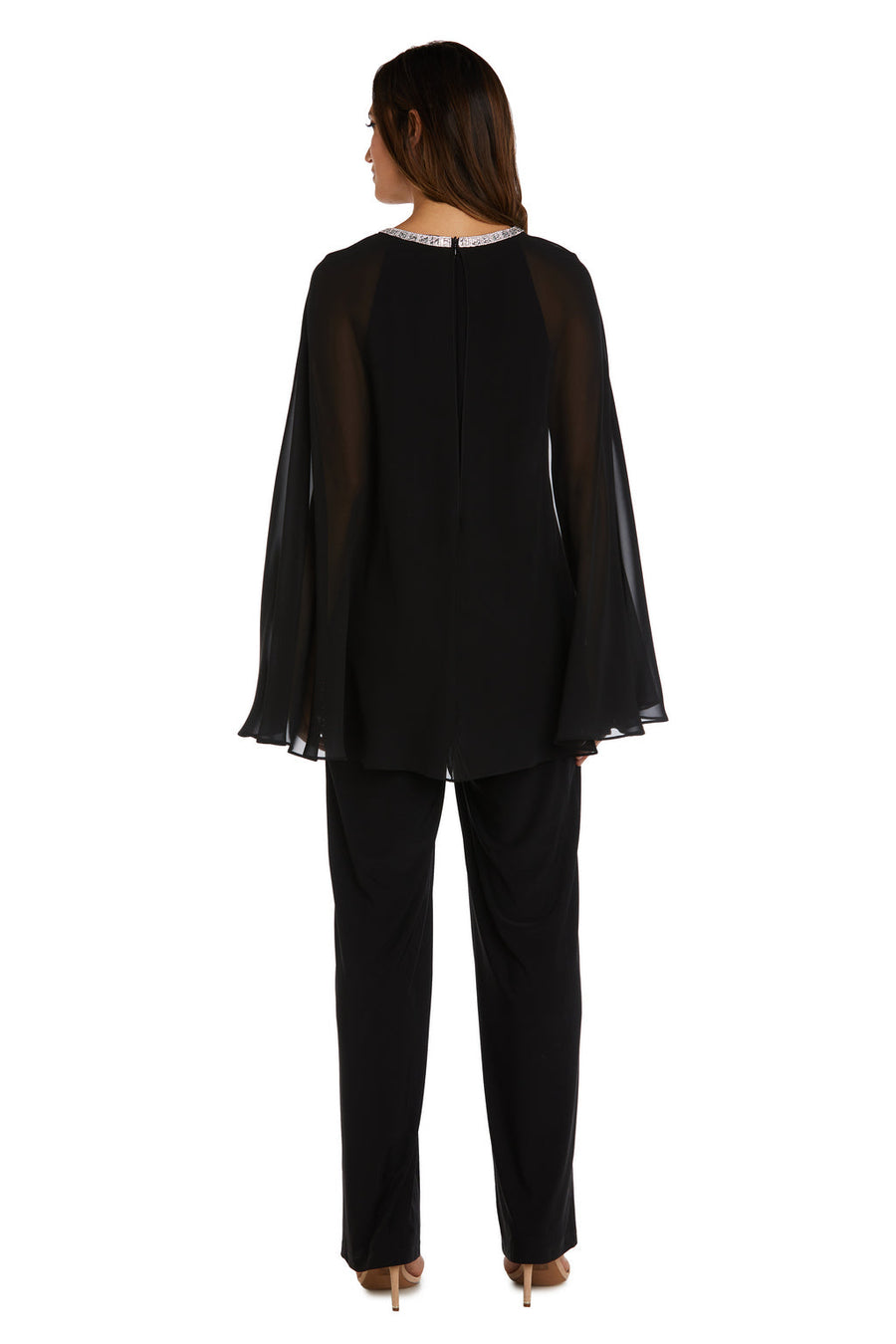 Jumpsuit Cape Long Jumpsuit Black