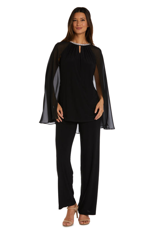Jumpsuit Cape Long Jumpsuit Black