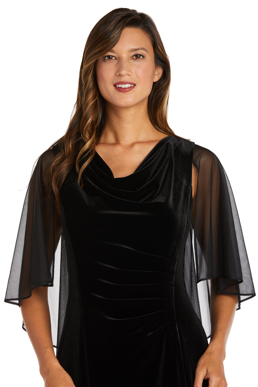 Formal Dresses Long Formal Velvet Gown Black