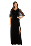 Formal Dresses Long Formal Velvet Gown Black