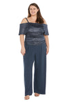 Jumpsuit Plus Size Ruched Jumpsuit Charcoal