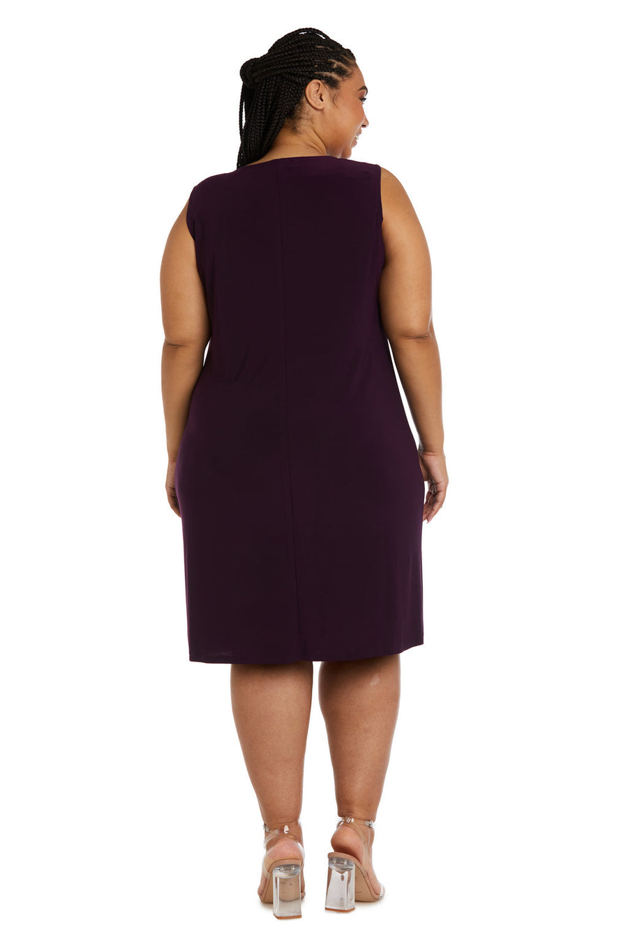 Mother of the Bride Dresses Short Mother of the Bride Plus Size Dress Eggplant