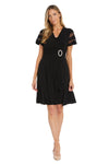 Cocktail Dresses Short Cocktail Cascade Dress Black