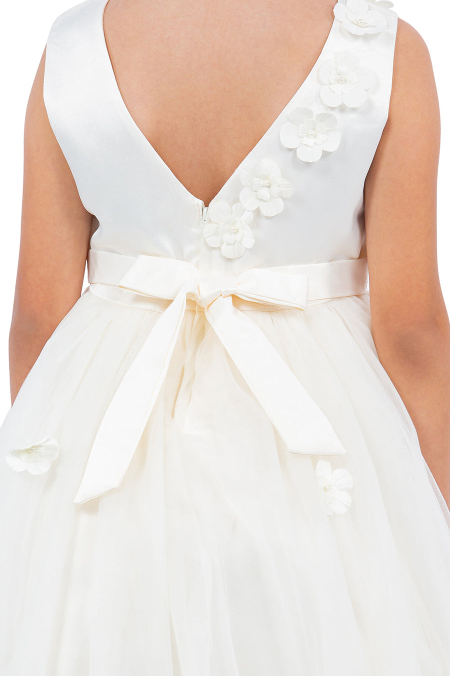 Flower Girl Dresses High Low A Line Flower Girl Dress Ivory