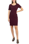 Cocktail Dresses Short Fitted Mini Cocktail Dress Fig
