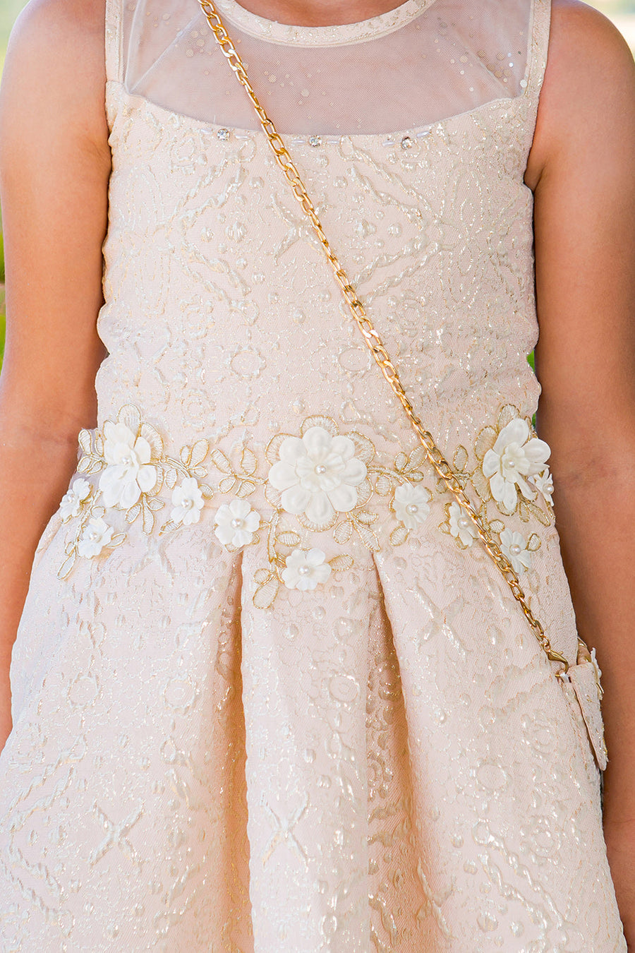 Flower Girl Dresses A Line High Low Flower Girl Dress Champagne