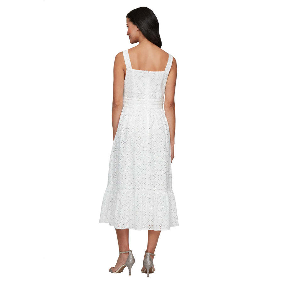 Wedding Dresses  Simple Tea Length Wedding Dress Ivory