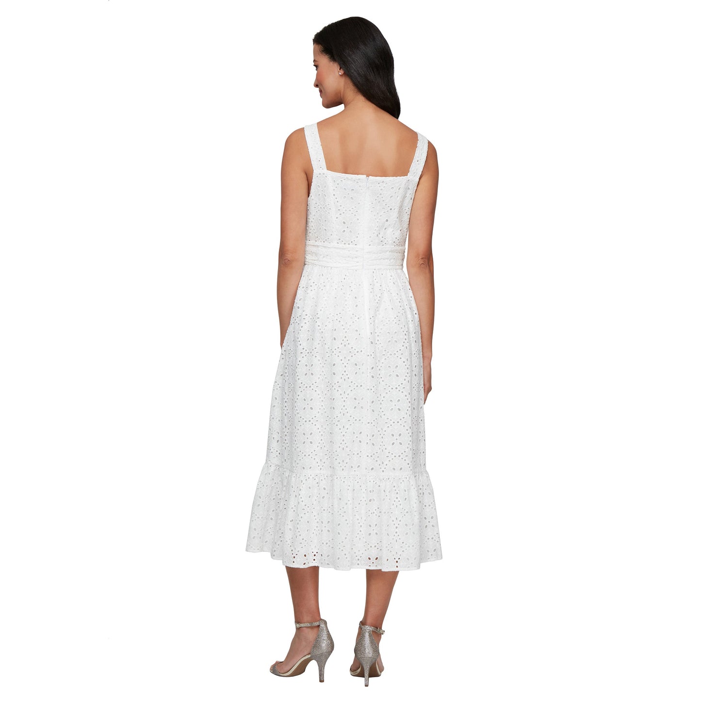 Wedding Dresses  Simple Tea Length Wedding Dress Ivory