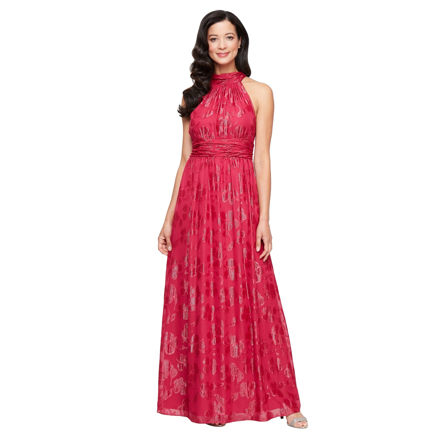 Formal Dresses Long Ruched Formal Evening Dress Fuchsia