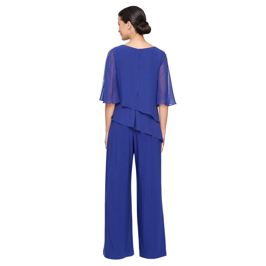 Pant Suit Long Formal Mother of the Bride Pant Suit Iris