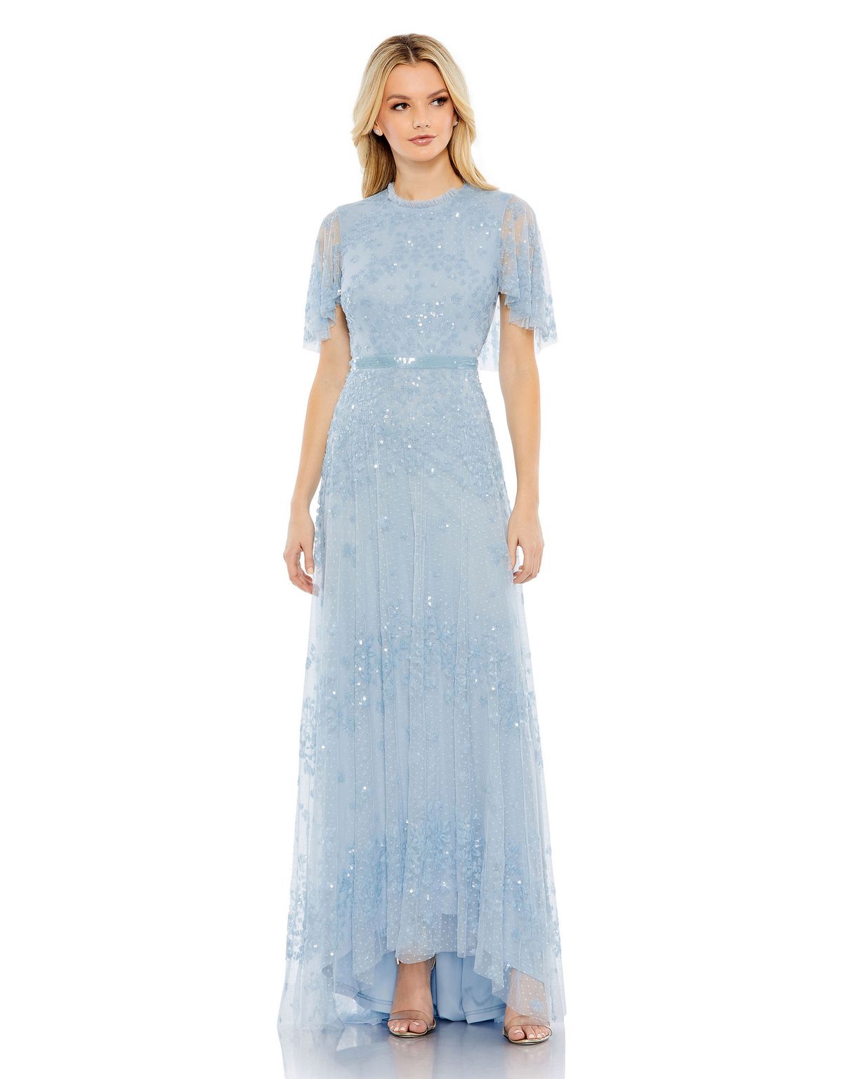 Formal Dresses High Low Formal Evening Dress Powder Blue