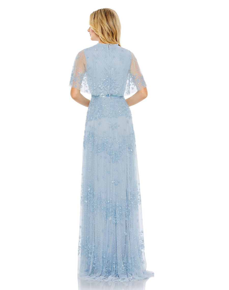 Formal Dresses High Low Formal Evening Dress Powder Blue