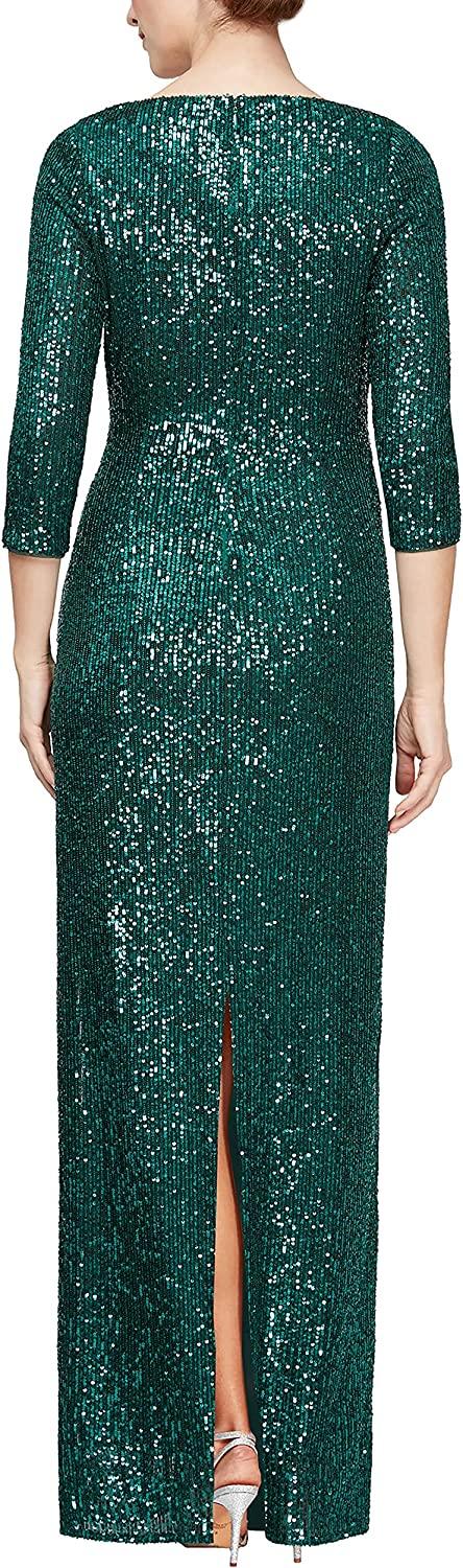 Alex Evenings 8196646 Long Formal Dress