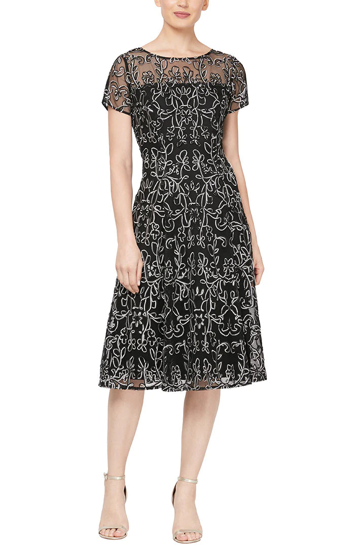 Cocktail Dresses Lace Cocktail Dress Black Ivory