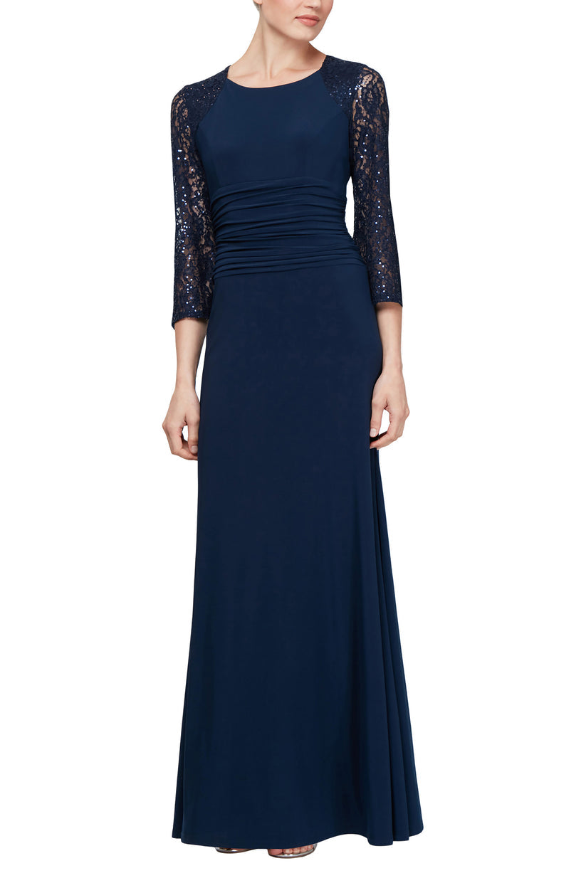 Formal Dresses Long Formal Petite Evening Dress Navy
