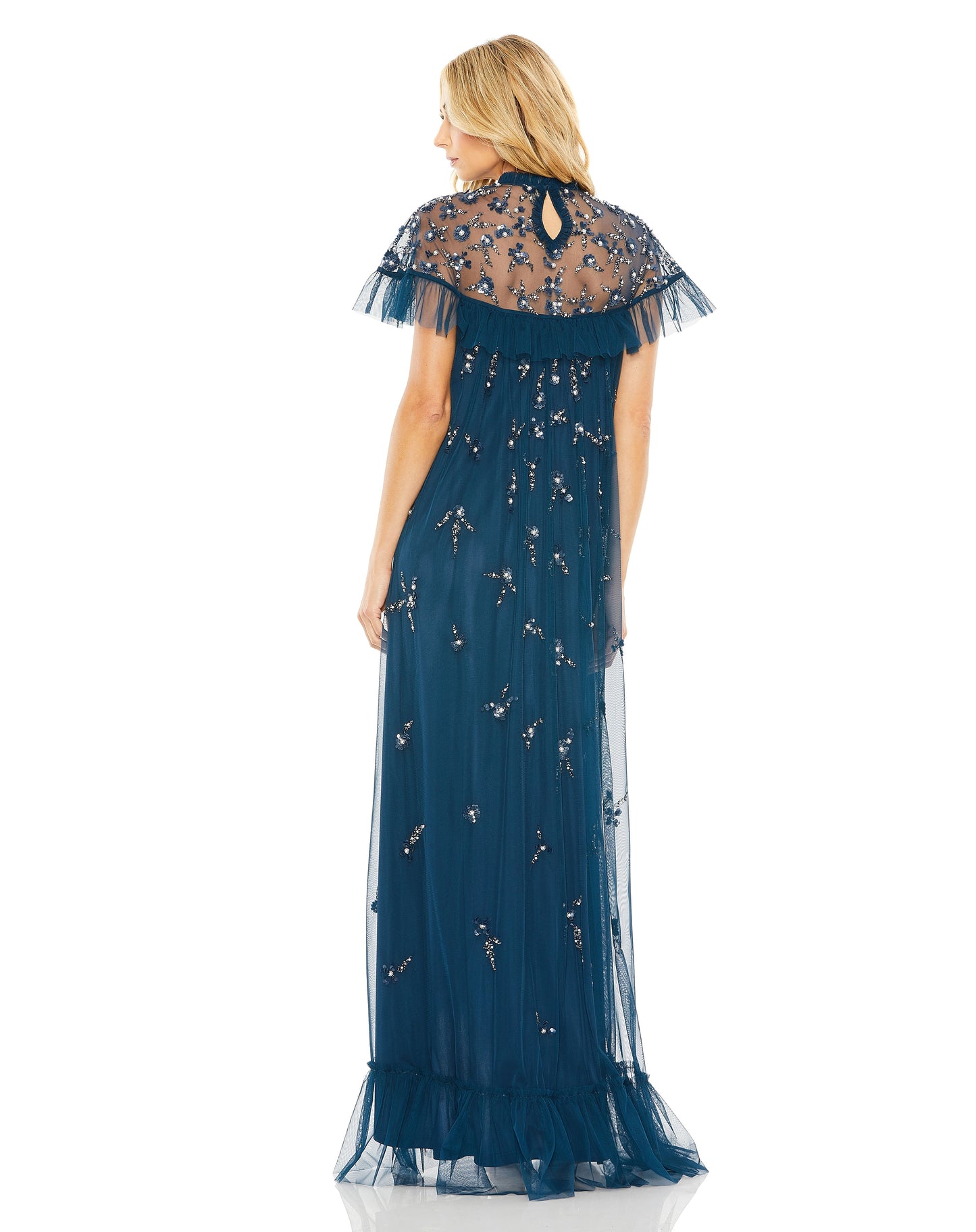 Formal Dresses Long Mother of the Bride Formal Evening Dress Ocean Blue