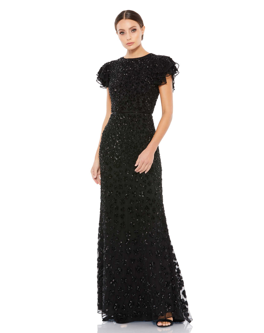 Formal Dresses Formal Prom Long Beaded Dress Black