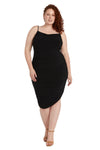 R&M Richards 9414W Short Plus Size Cocktail Dress