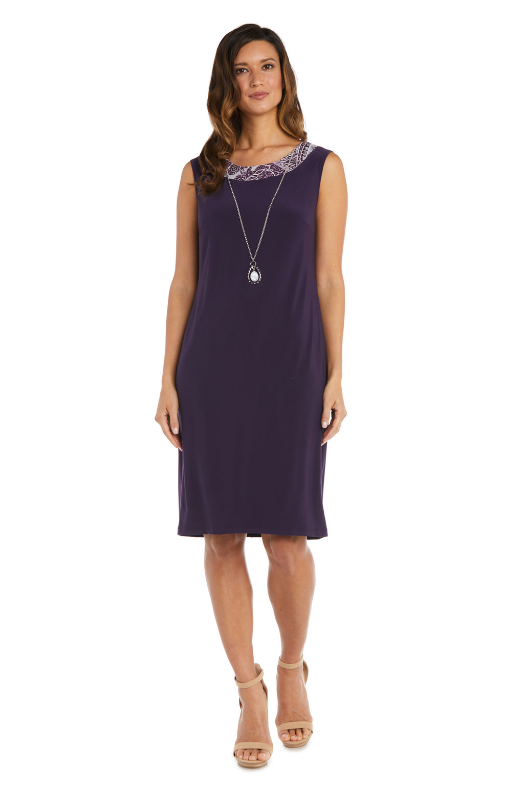 Mother of the Bride Dresses Short Jacket Dress Eggplant