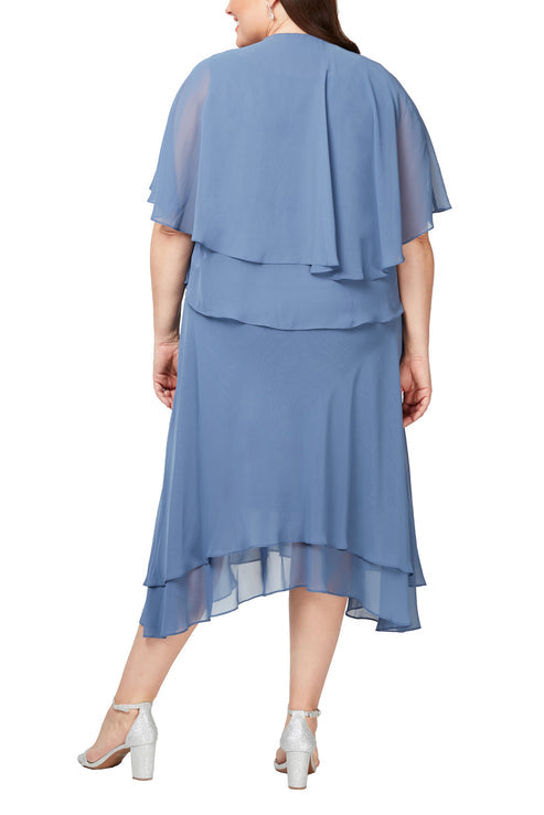 Plus Size Dresses Plus Size Short Cocktail Dress Wedgewood