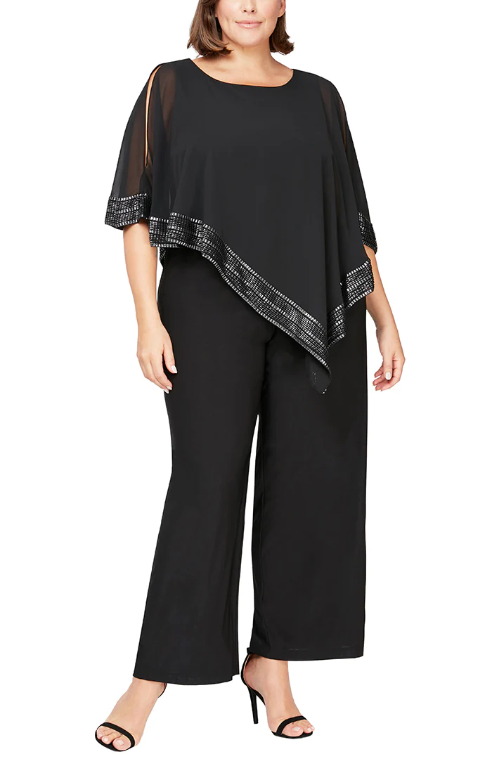 Jumpsuit Plus Size Jersey Jumpsuit Black