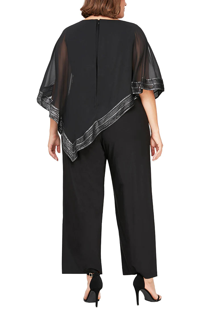 Jumpsuit Plus Size Jersey Jumpsuit Black