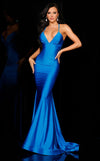 Prom Dresses Fitted Prom Long Formal Mermaid Dress Royal