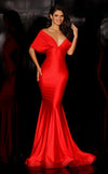 Formal Dresses Long Fitted Formal Evening Dress Red