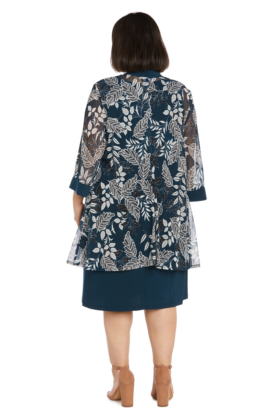 Plus Size Dresses Short Metallic Plus Size Dress Teal