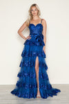 Prom Dresses Long Prom Sequin Formal A Line Dress Navy
