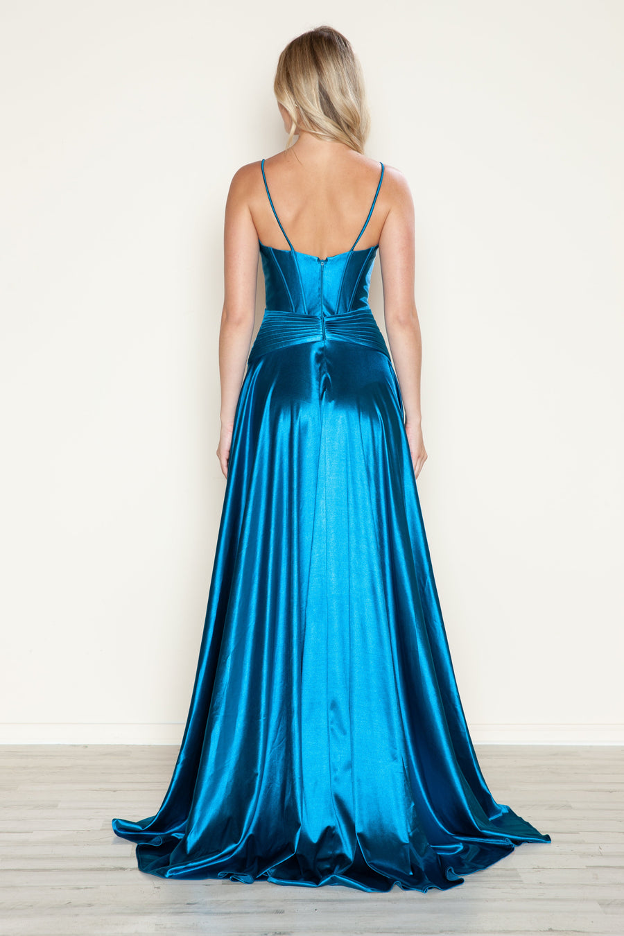 Prom Dresses Prom Long Formal A Line Corset Dress Teal