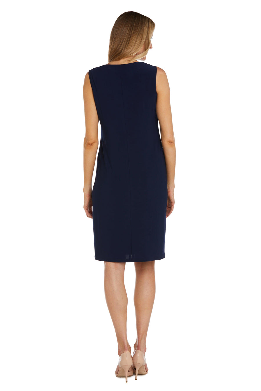 R&M Richards 9729P Short Piece Petite Jacket Dress