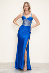 Prom Dresses Long Formal Glitter Prom Dress Royal