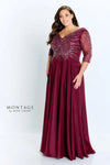 Mother of the Bride Dresses Long Evening A Line Formal Mother of the Bride Dress Wine