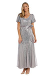 Mother of the Bride Dresses Long Formal Petite Dress Silver