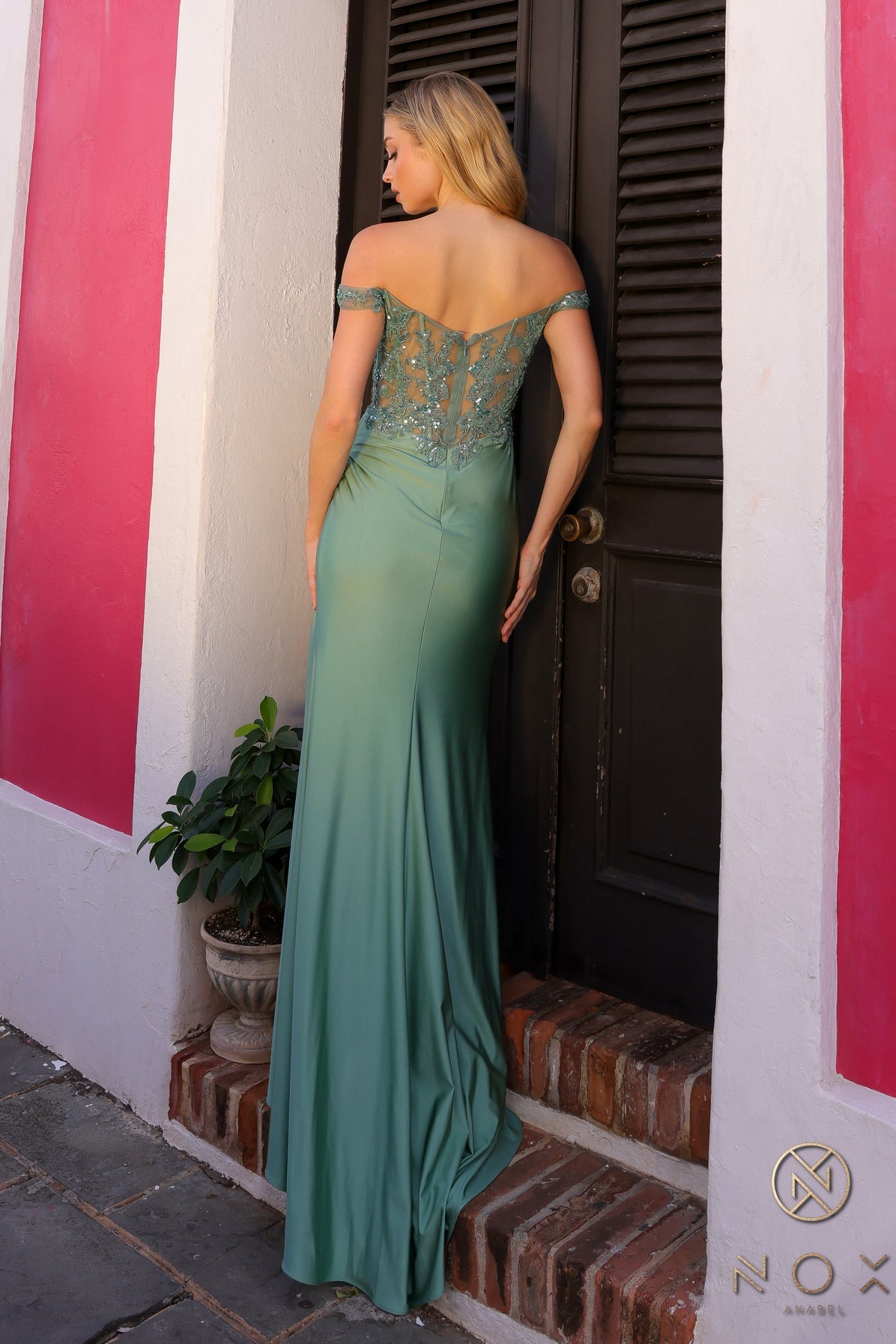 Prom Dresses Long Slit Prom Dress Black