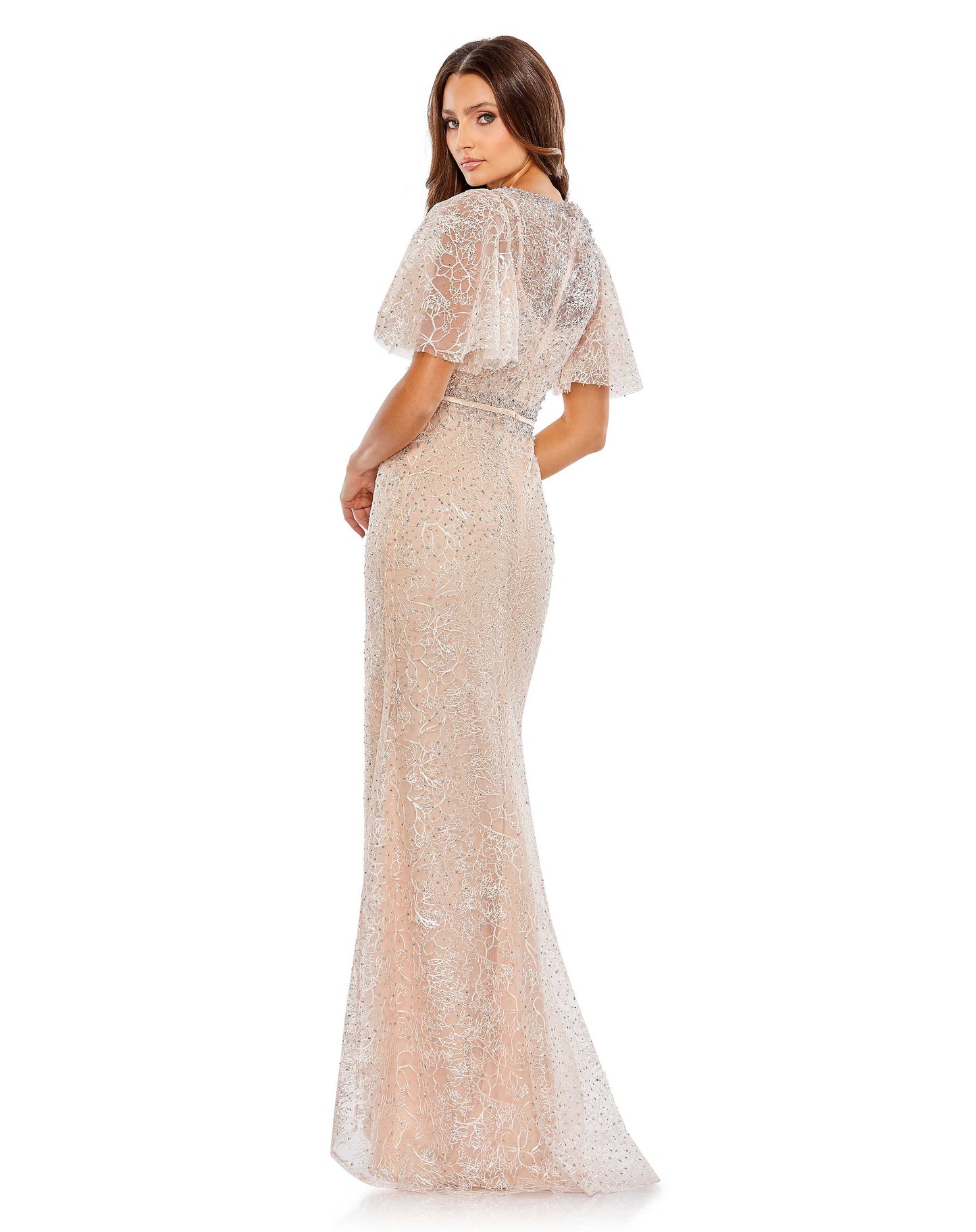 Formal Dresses Long Formal Trumpet Gown Blush