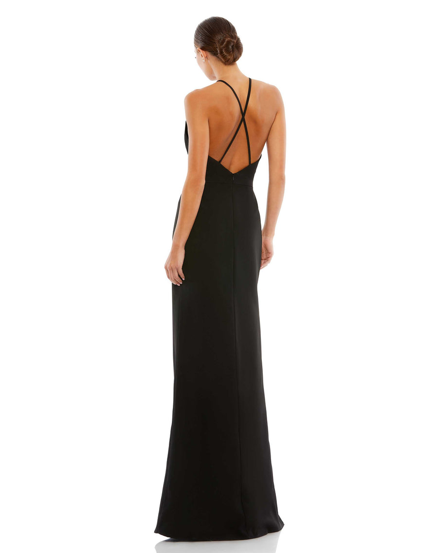 Prom Dresses Prom Long Formal Criss Cross Back Gown Black