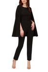 Jumpsuit Long Formal Capelet Jumpsuit Black