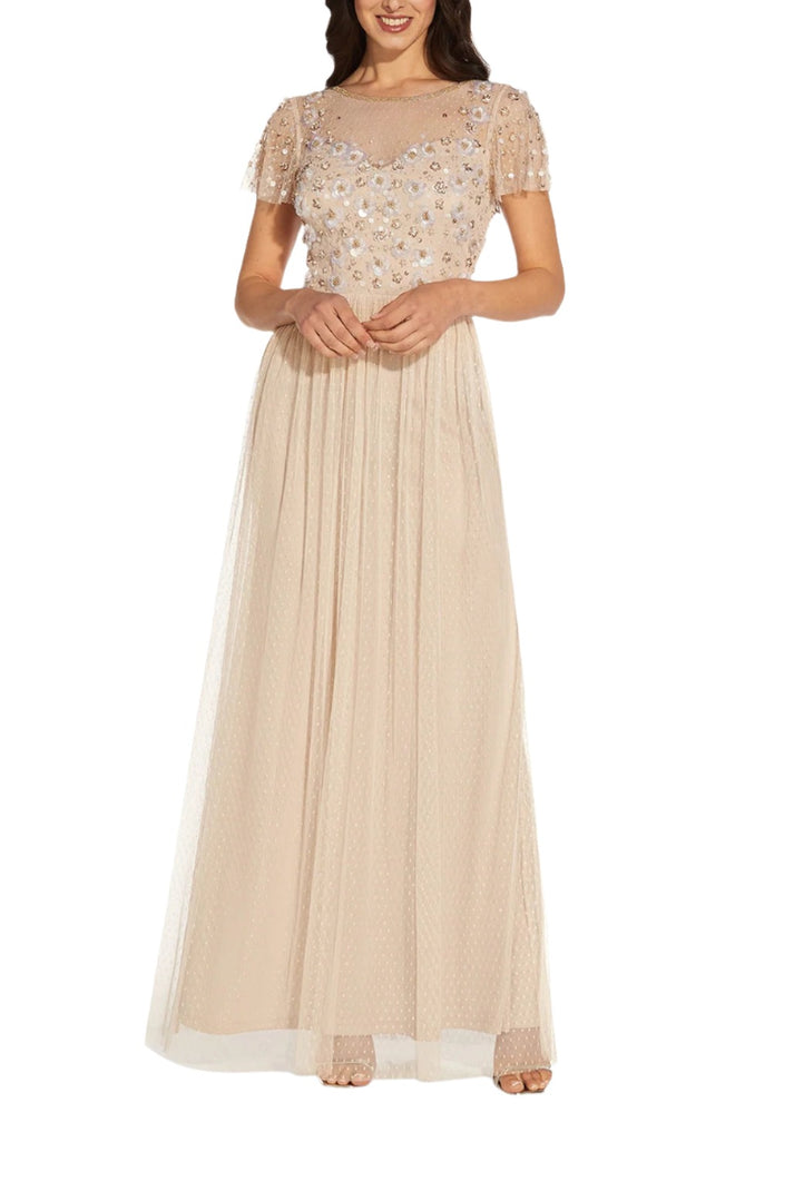 Formal Dresses Long Formal A Line Evening Dress Biscotti
