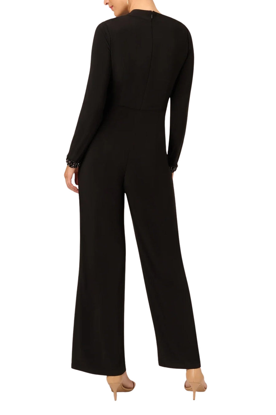 Jumpsuit Long Sleeve Jumpsuit Formal Black