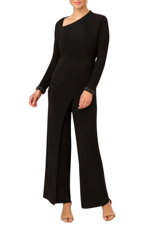 Jumpsuit Long Sleeve Jumpsuit Formal Black
