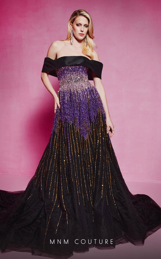 Prom Dresses Prom Ball Gown Sequin Long Formal Dress Purple