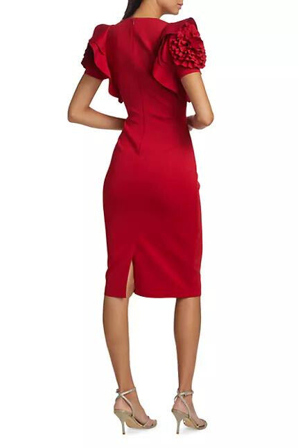 Cocktail Dresses Homecoming Short Cocktail Fitted Dress Red